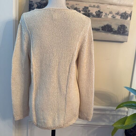 Chico’s Glitzy V-Neck Sweater.  Chico’s #2 - Picture 4 of 12